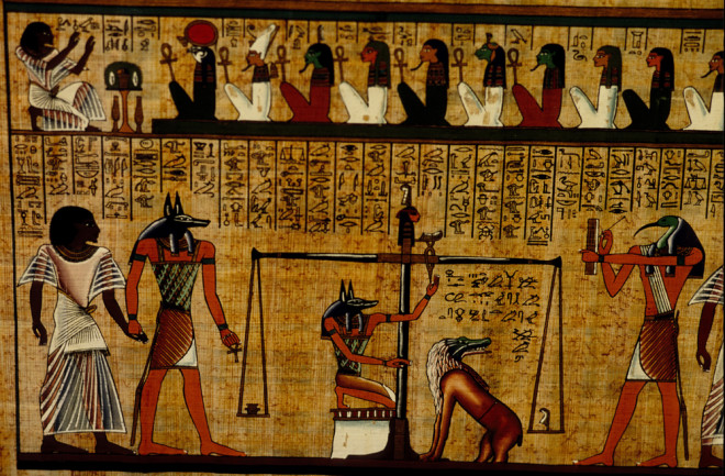 Placeholder image of ancient Egyptian papyrus art